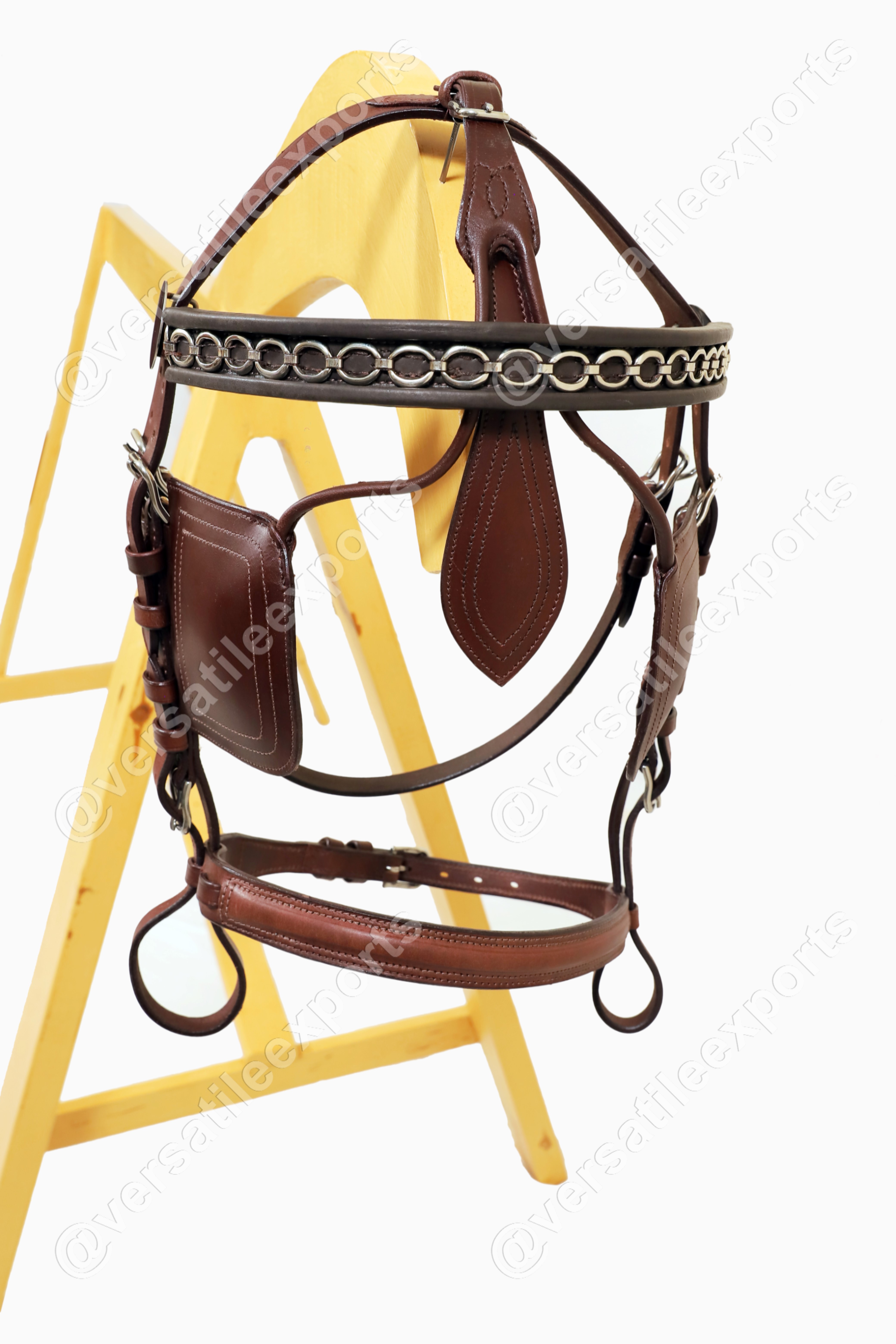 Driving Harness with straight Breastplate